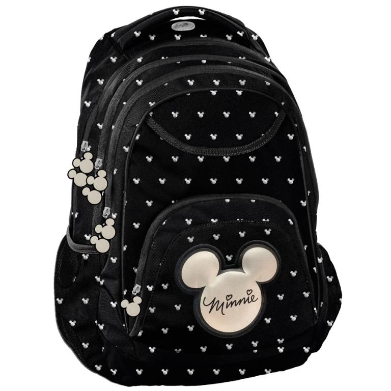 Skladací školský batoh Minnie Mouse s mnohými vreckami a pohodlnými popruhmi